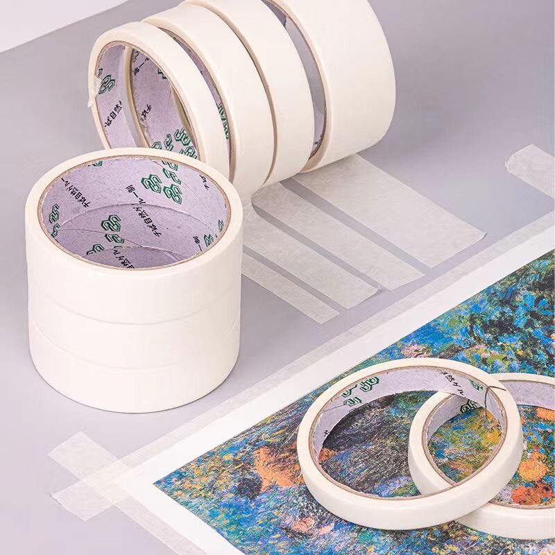 TEHAUX 20 Rolls Tailor Positioning Tape Thin Craft Tape Spike Tape Quilting  Sewing Tape Artist Art Tape Kraft Tags Artist Tape Gummed Paper Tape Diary