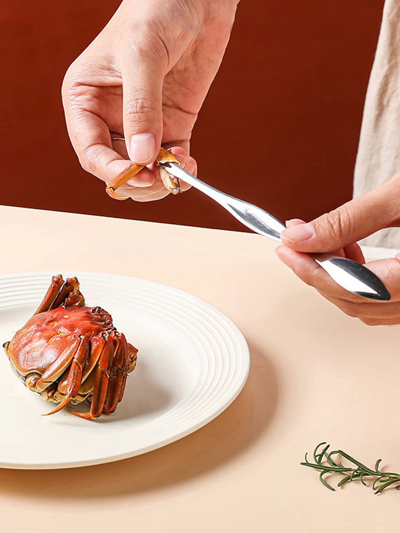 Stainless Steel Crab Crab Fork Needle Eating Crab Tool Temu