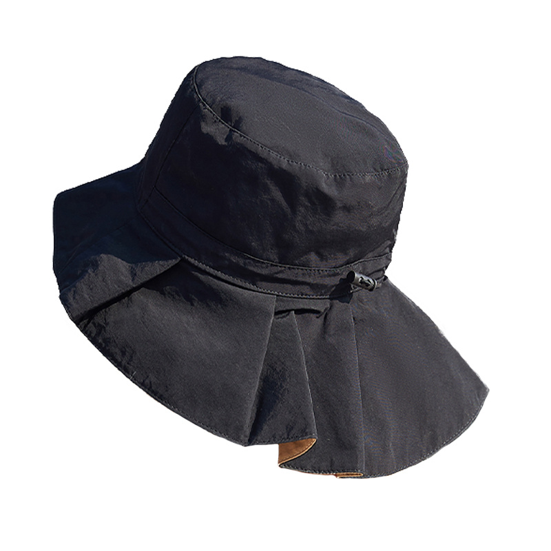 Irregular Wide Brim Bucket Hat Summer Sunscreen Beach Hats - Temu Canada