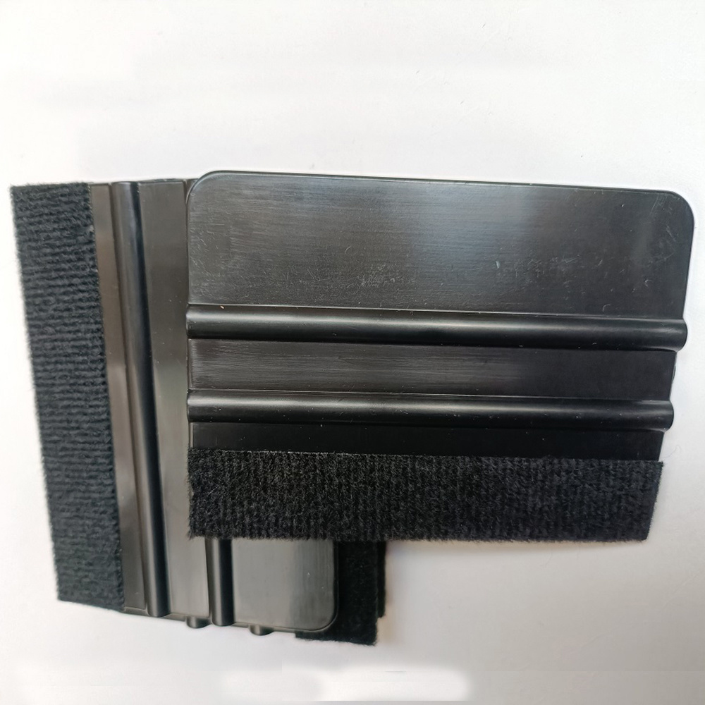 Pnellth 12Pcs Car Film Decal Scraper Felt Fabric Squeegee Application Tool  Vinyl Wrap Installation Car Paper Smooth Tool 