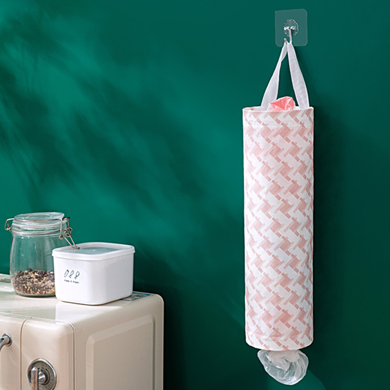 Plastic Bag Holder Mesh Hanging Storage Dispenser Foldable - Temu Canada