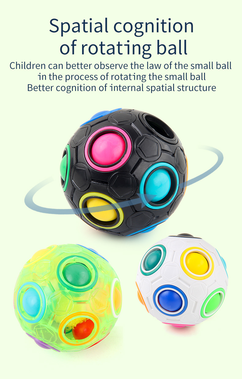 Rainbow ball - juego de habilidad para niños y adultos - gran regalo para  los invitados de cumpleaños de los niños Ormromra LL-1006