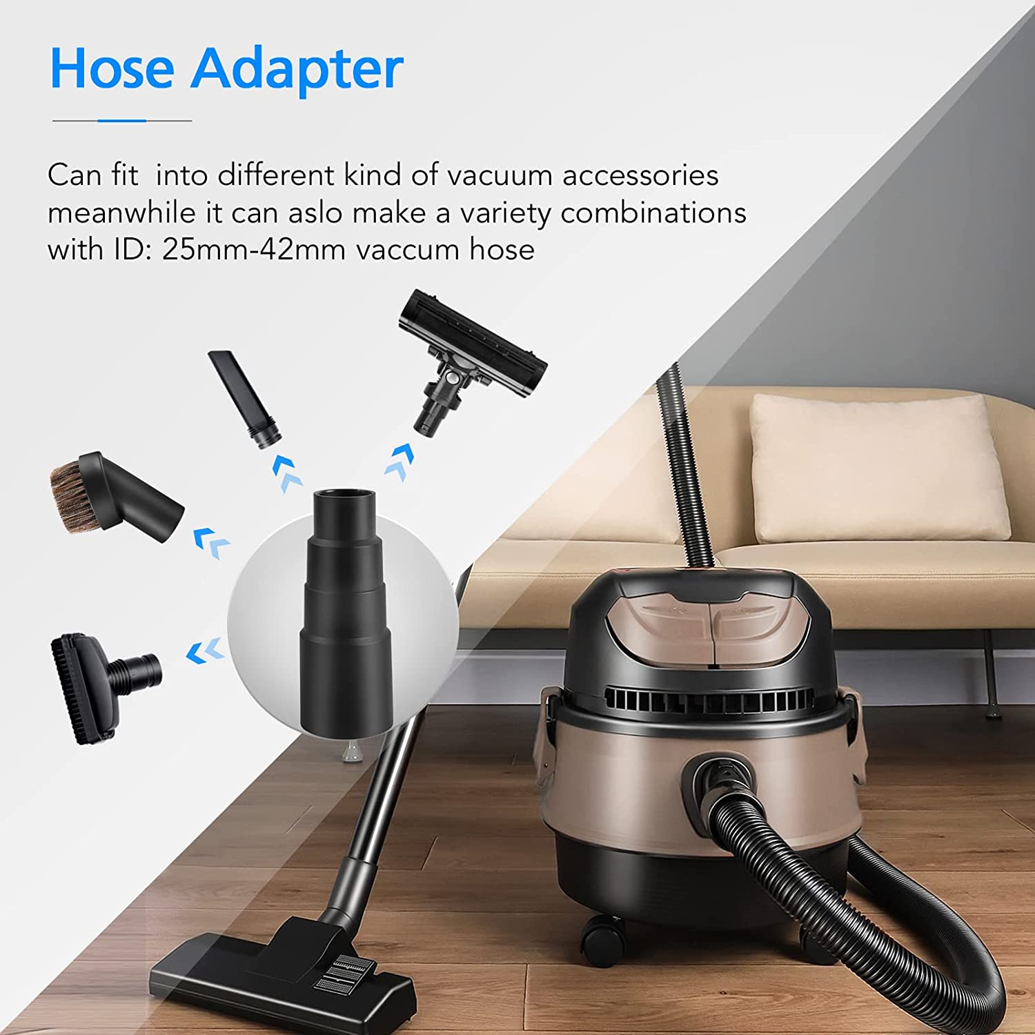 Universal Vacuum Cleaner Adapter Universal Vacuum Hose - Temu