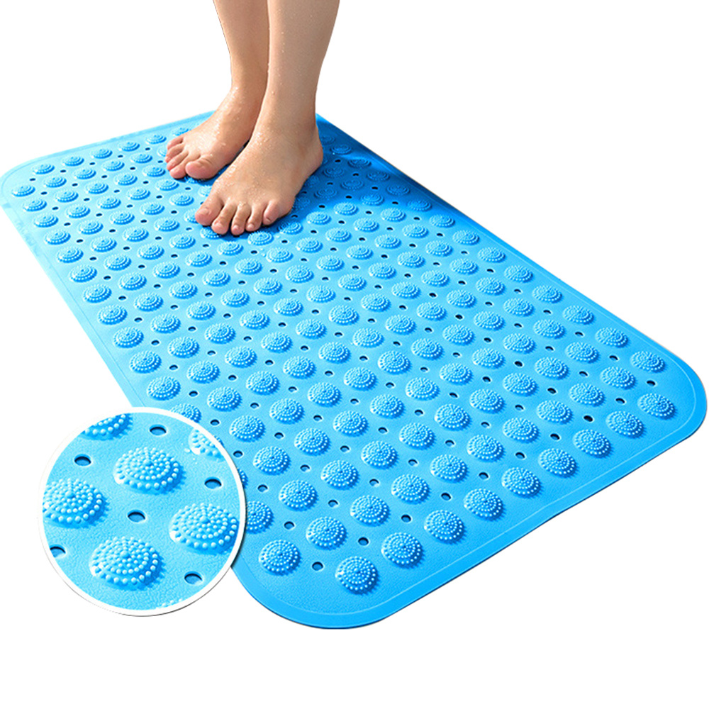 TOPSHOP bath mat non-slip bath mat anti-mold bath mat with suction cup and  drain hole non-slip shower bathtub pedal suitable for bathroom swimming  pool: Buy Online at Best Price in UAE 
