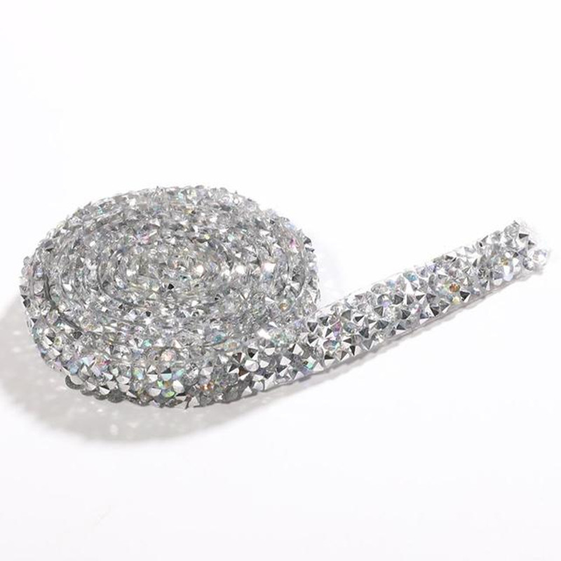 1 Yarda Costura Cristal Motivo Strass Hot Fix Rhinestone - Temu Mexico