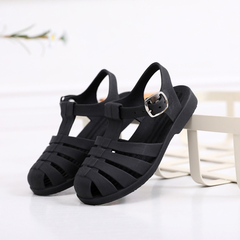 Black sandals for store toddlers