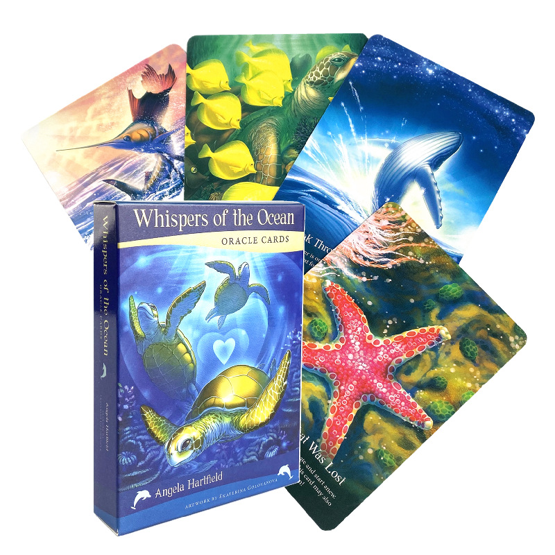 Unlock Secrets Soul Whispers Ocean Oracle Cards High Quality - Temu