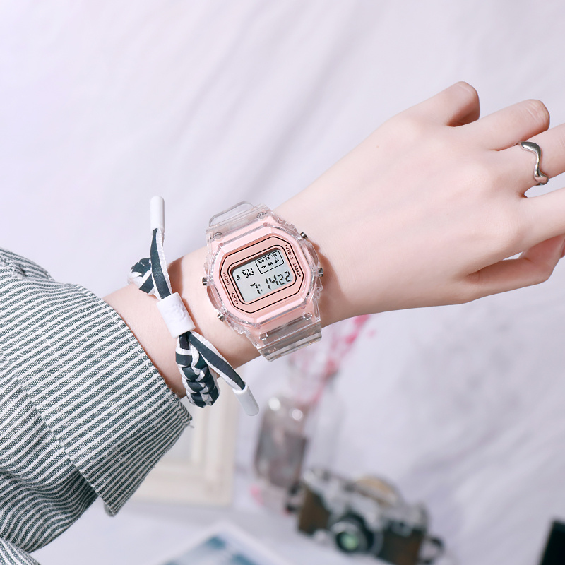 Precioso reloj Casio G-SHOCK rosa para mujer GM-S5600PG
