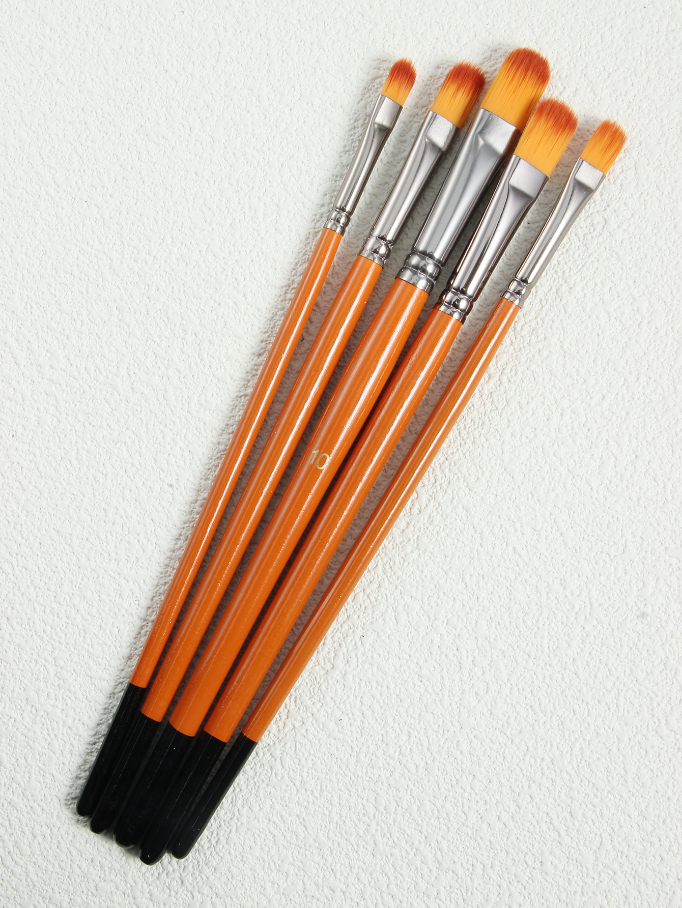 Semiround Head Set Oil Painting Brush Art Students Special Nylon Brush