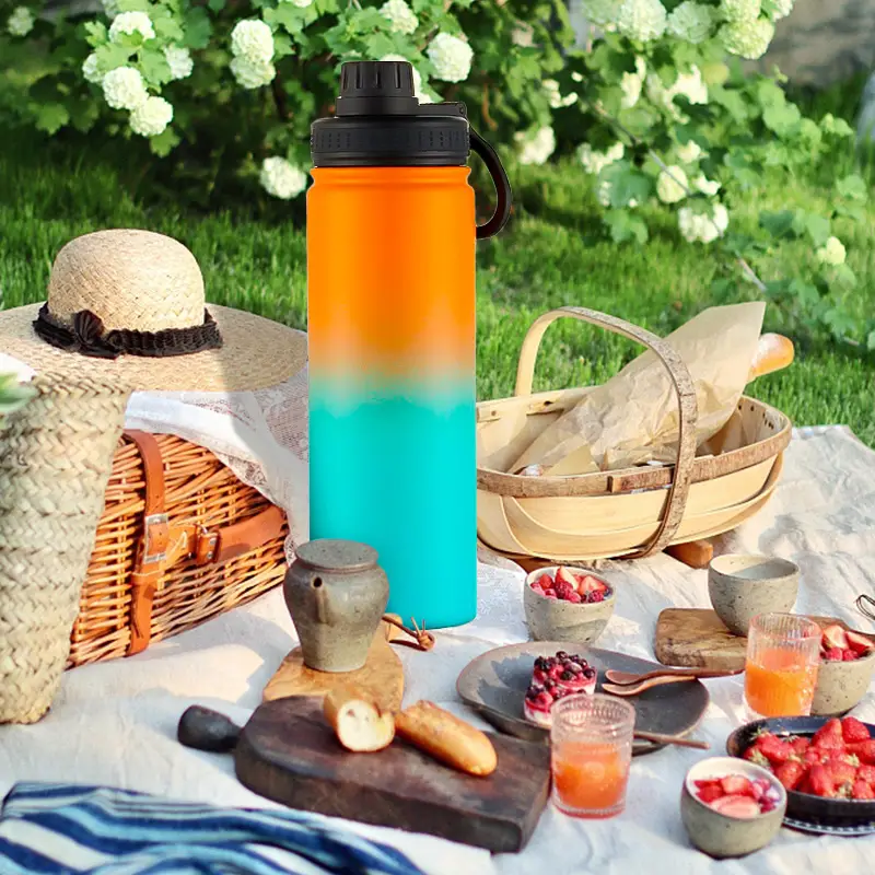 Insulated Water Bottle Stainless Steel Double Wall Vacuum - Temu
