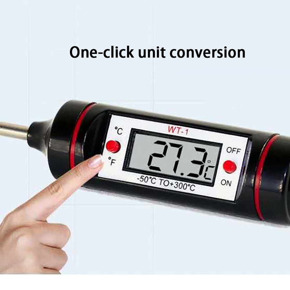 High precision Digital Thermometer Measure Oil Milk Water - Temu