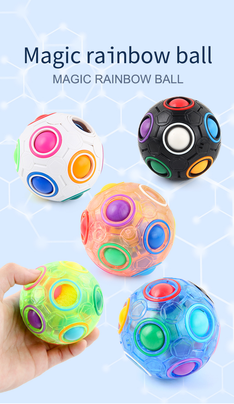 1 pièce Jeux de Casse-tête Magic Ball Fidget Toys Boule d'assemblage de  renseignement pour Enfants Enfants 3-12 Ans : : Jeux et Jouets