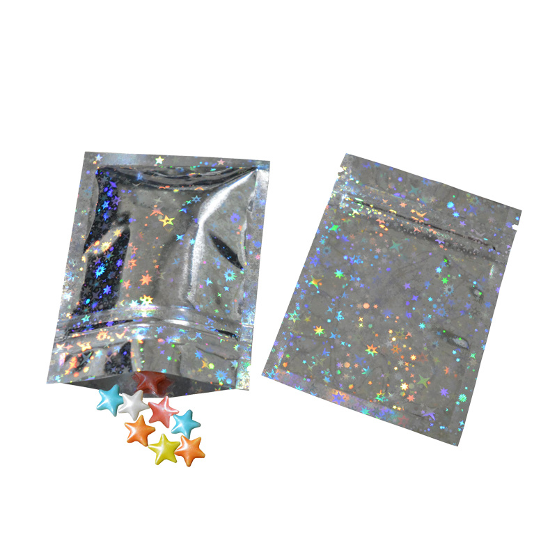 Holographic Pouches Laser Self seal Pouches 2.4x7.3 Sealable - Temu Germany