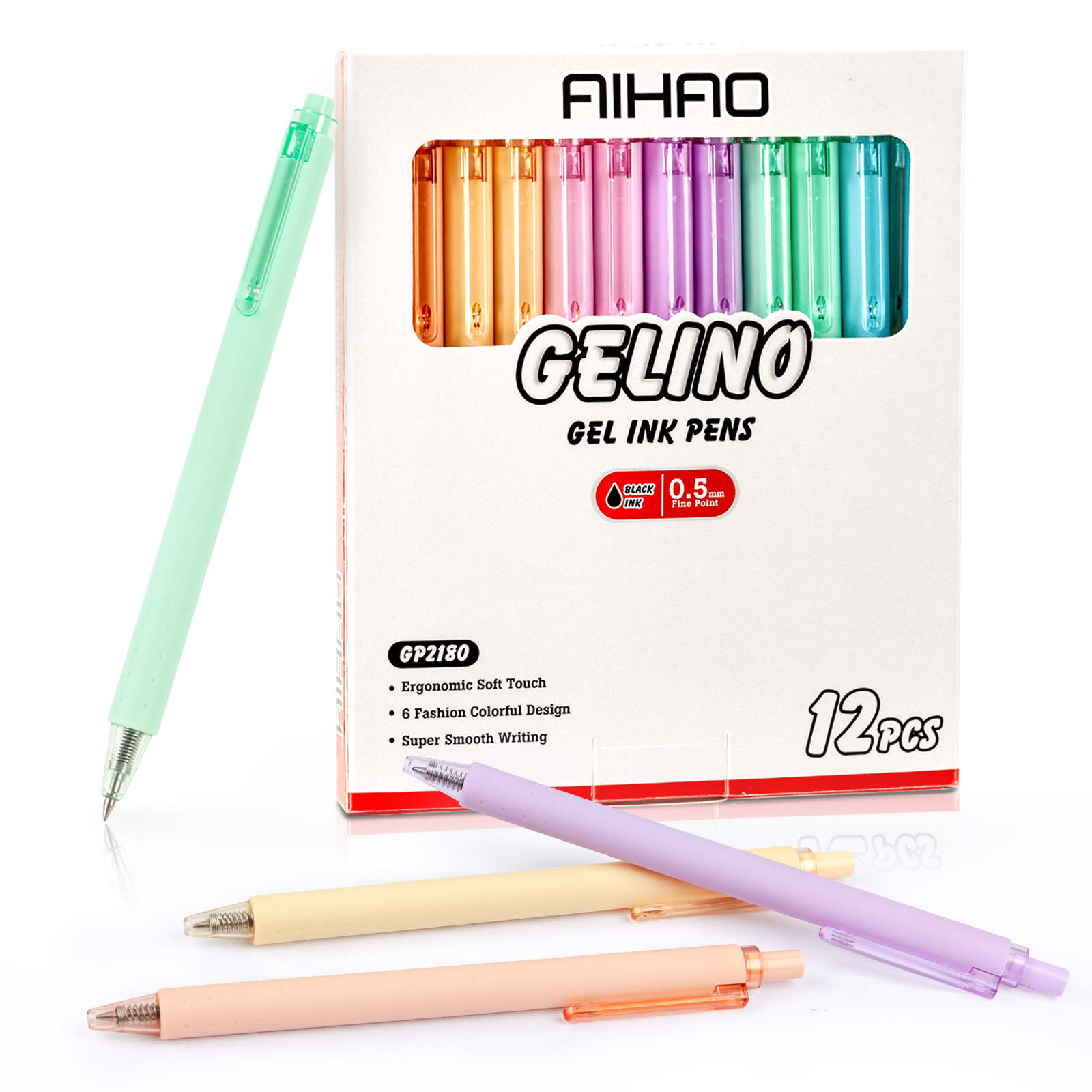 Retractable Gel Ink Pens: Smooth Writing Extra Fine Point - Temu