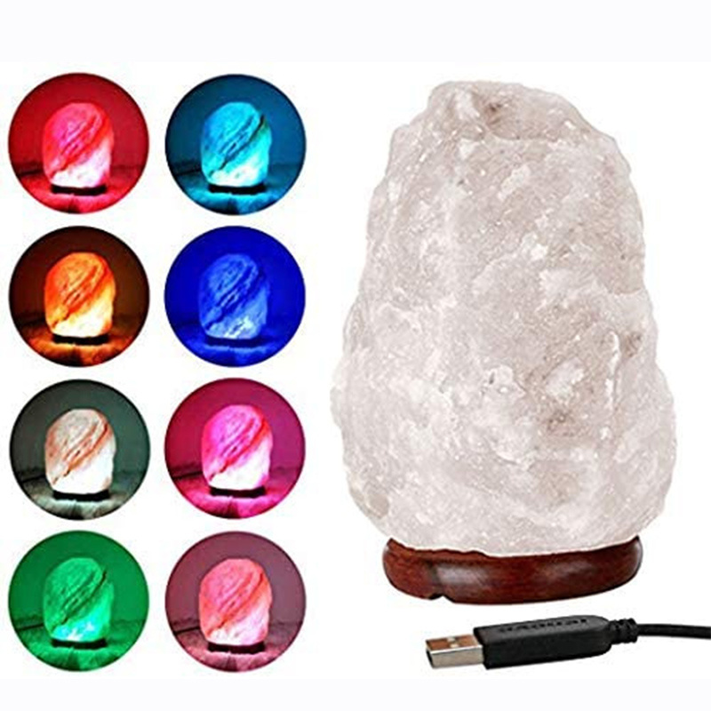 Crystal decor deals salt lamp