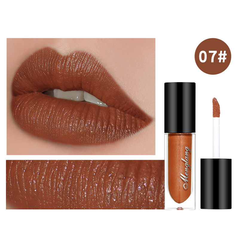 Glitter Liquid Lipsticks Diamond Shimmer Metallic Lip Gloss Waterproof