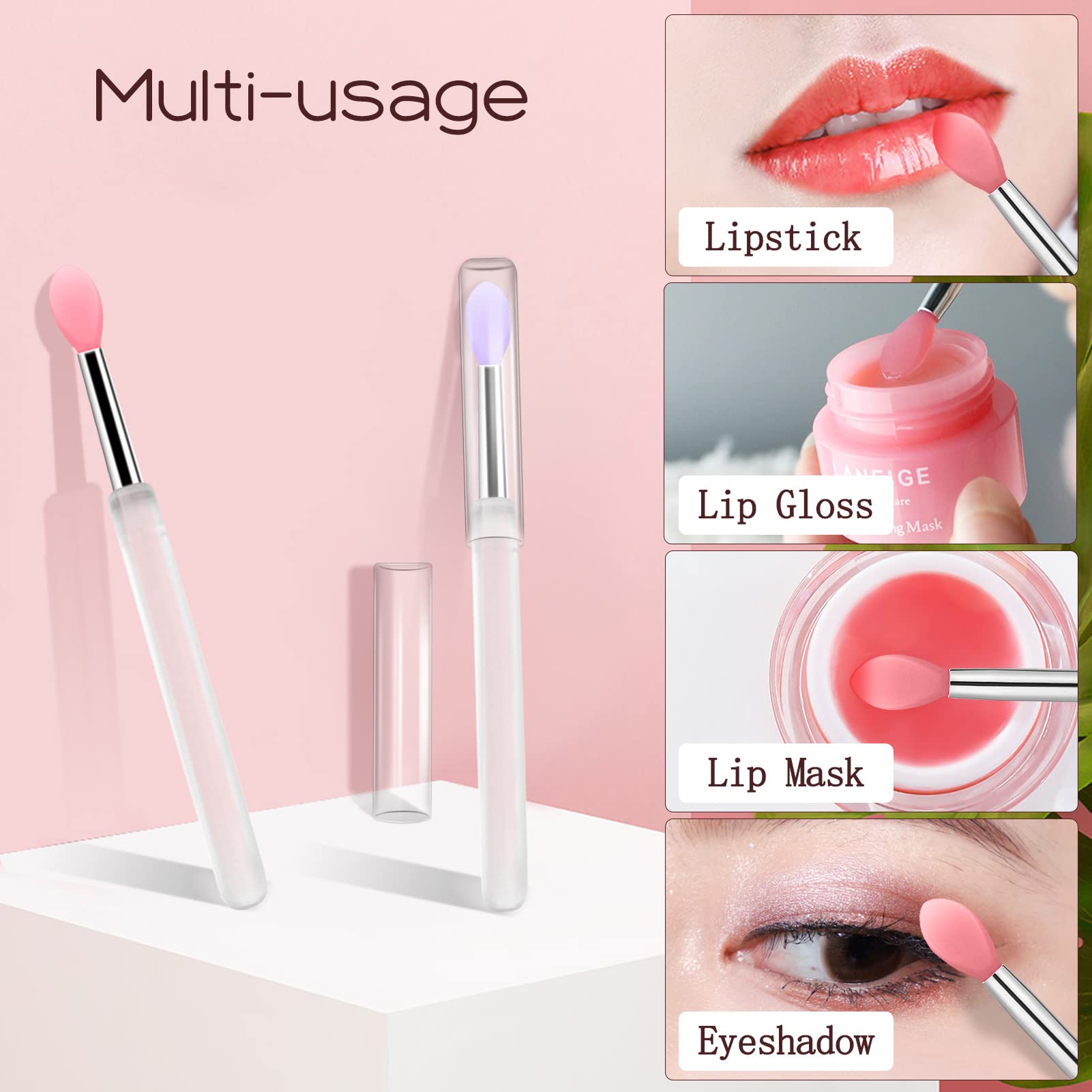 Silicone Lip Brushes Makeup Beauty Lipstick Brushes Lip - Temu