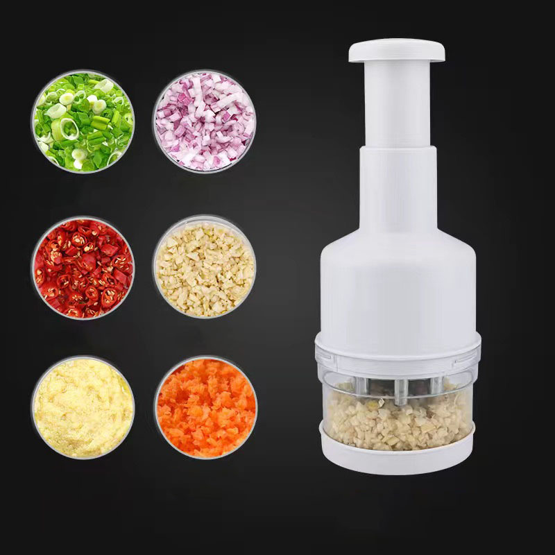 Manual Food Chopper, Hand Held Food Processor Mixer Dicer, Quick & Powerful Manual  Vegetable Chopper, Garlic Chopper For Boneless Meat, Fruits,  Vegetables,onions, Garlic, Kitchen Stuff, Kitchen Gadgets, Bakc To School  Supplies 