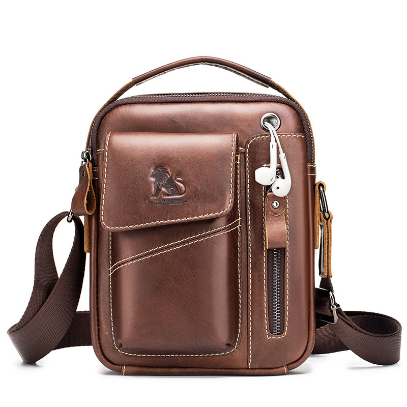 Mens leather shoulder online bags sale