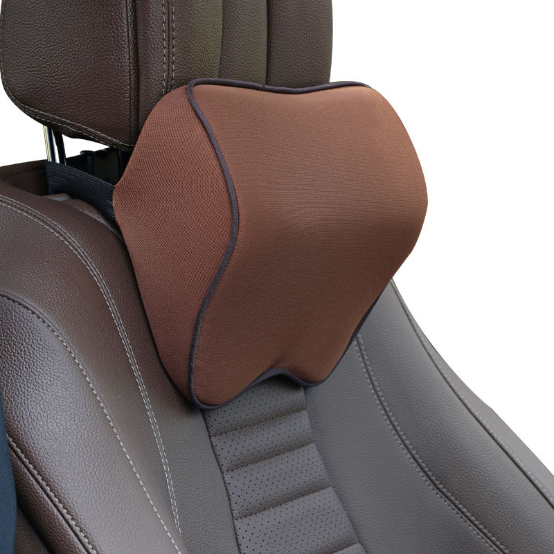 Car Neck Headrest Pillow Auto Seat Chair Memory Foam Head - Temu