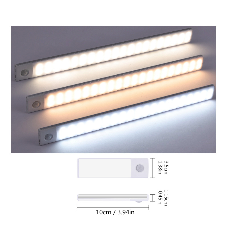 luz led Iluminación ligero LED ultrafina con USB para armarios de