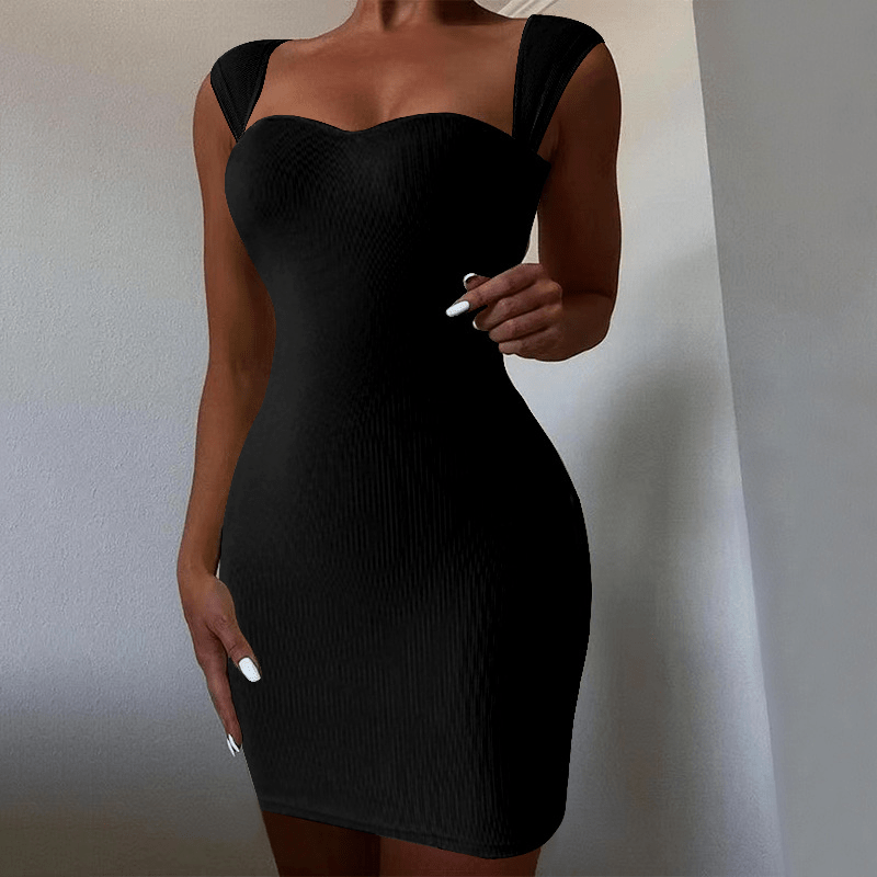 Sweetheart Neck Bodycon Dress, Sexy Dress For Club & Party, Women's