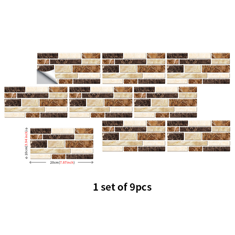 Self-adhesive Waterproof Scratch--proof Non-cutting Wall Sticker For Bathroom, Bedroom, Kitchen, Toilet, Living Room