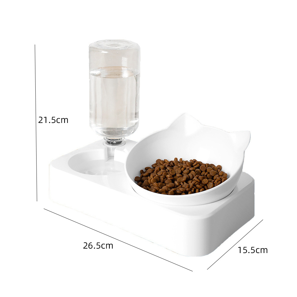 Large Capacity Automatic Pet Feeder Water Dispenser For Catsdogs