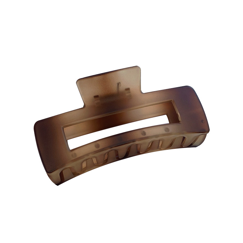 Matte Tortoise Large Claw Clips Strong Hold Hair Clips