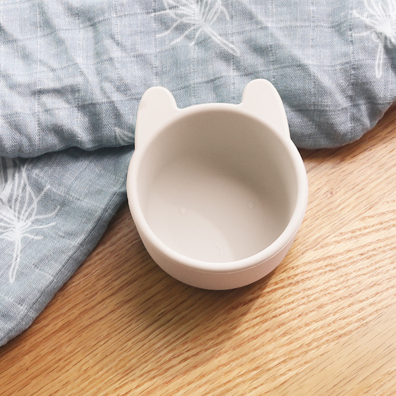 BPA Silicone Baby Food Bowl for Feeding & Tableware