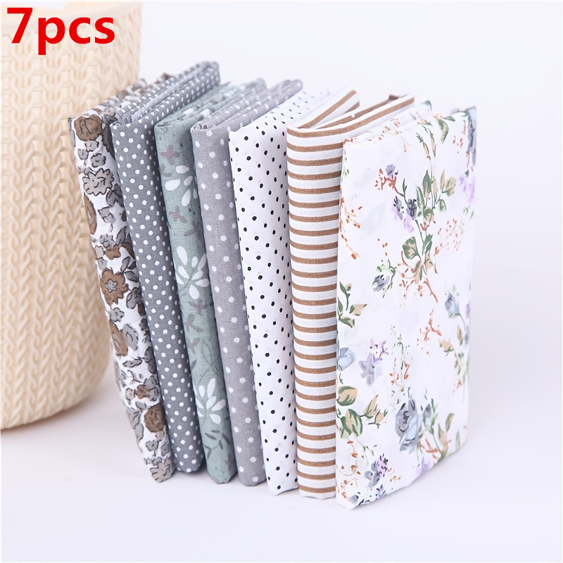 8 x 8 50 PCS 100% Cotton Fabric Bundles for Quilting Sewing DIY & Quilt  Beginners, Quilting Supplies Fabric Squares