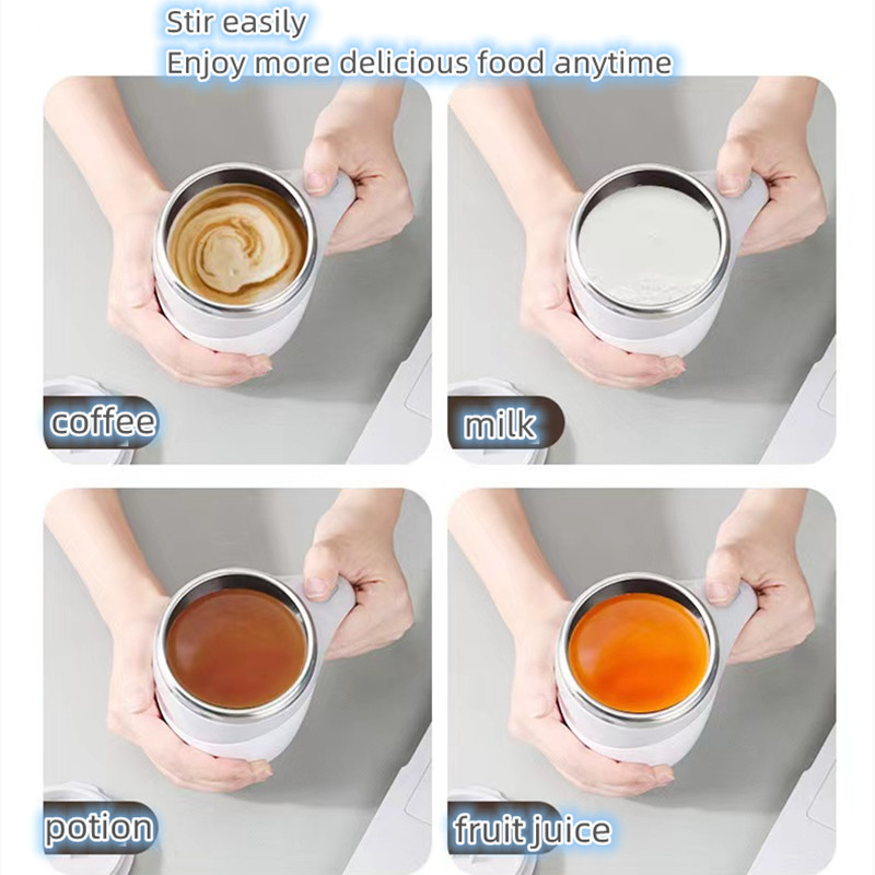 304 Stainless Steel Automatic Stirring Cup, Portable Electric Stirring  Coffee Cup Water Cup Milk Cup Kitchen Supplies Multifunctional Stirring Cup,  Battery Type, Battery Needs To Be Purchased Separately - Temu