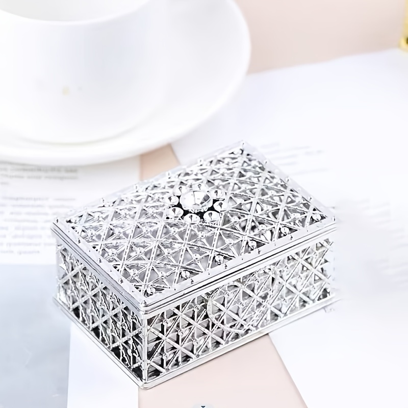 Creative Hollow Square Treasure Box, Wedding Candy Box