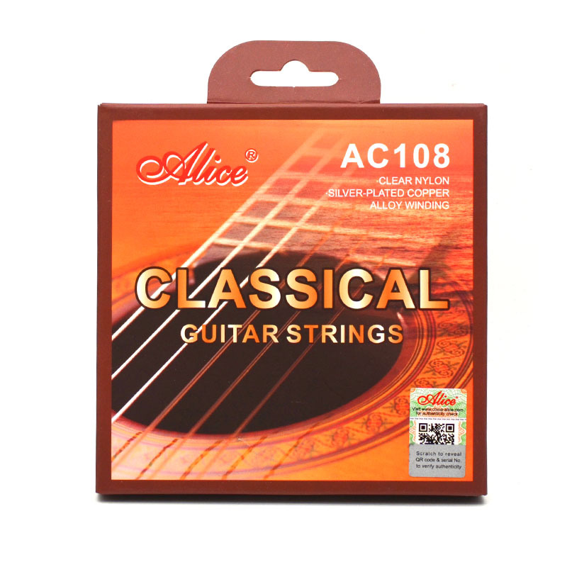 TEMU Juego De Cuerdas De Guitarra Clásica De Nailon (AC108-N)