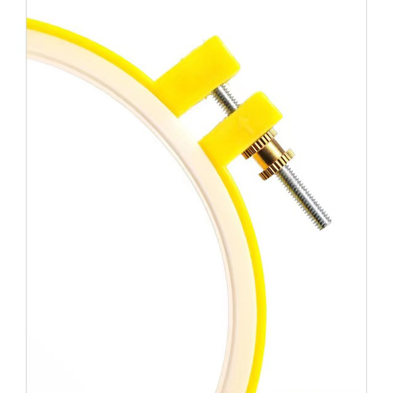 5 Plastic Embroidery Hoop (Yellow)