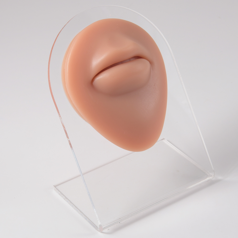 Soft Silicone Body Part Model Human Ear Mouth Eye Tongue - Temu