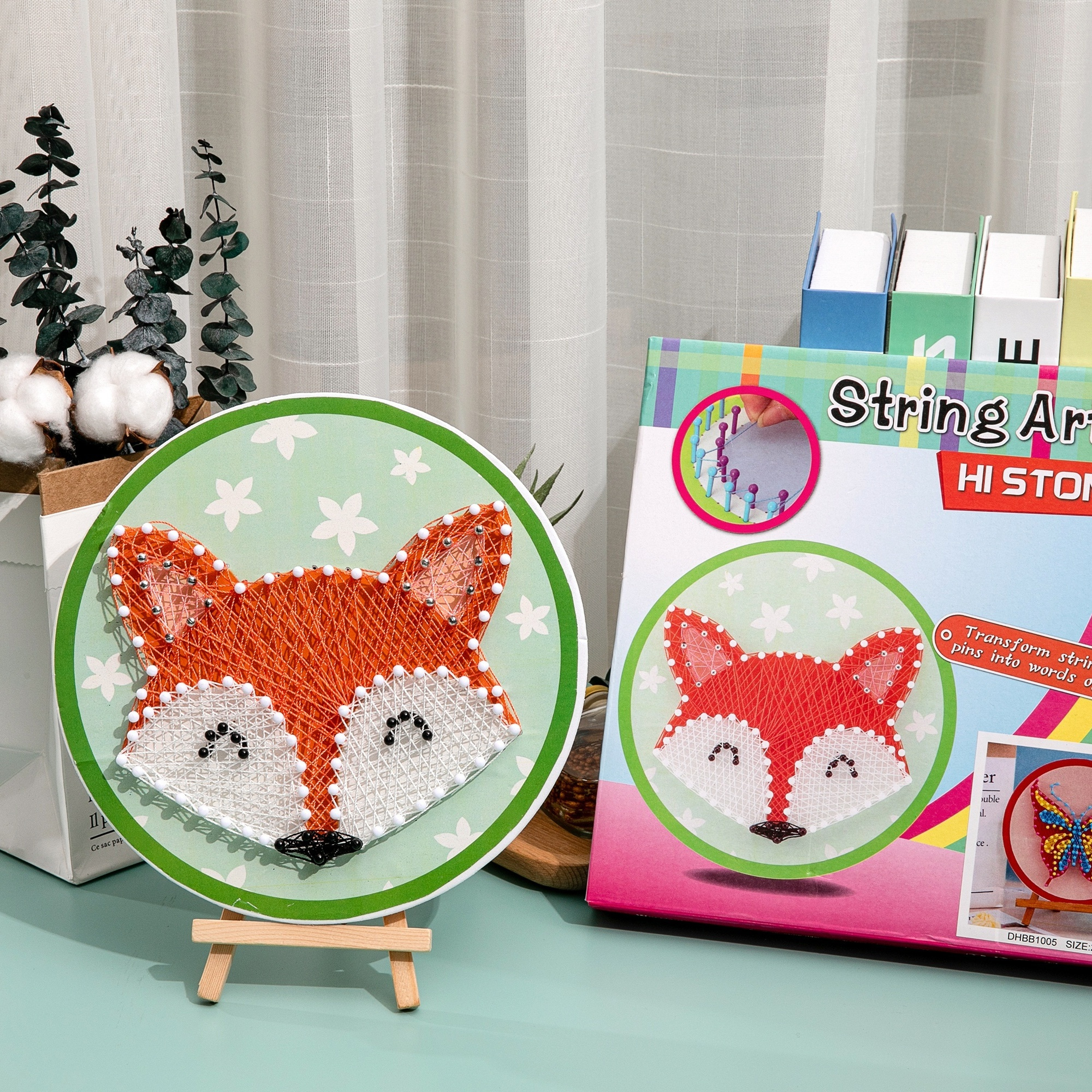 3d Owl String Art Kit Diy Embroidery Kit Craft Kit Nail Rope - Temu