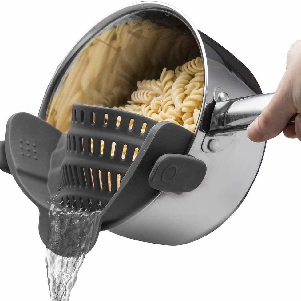 Snap N Strain Pot Strainer And Pasta Strainer Adjustable - Temu