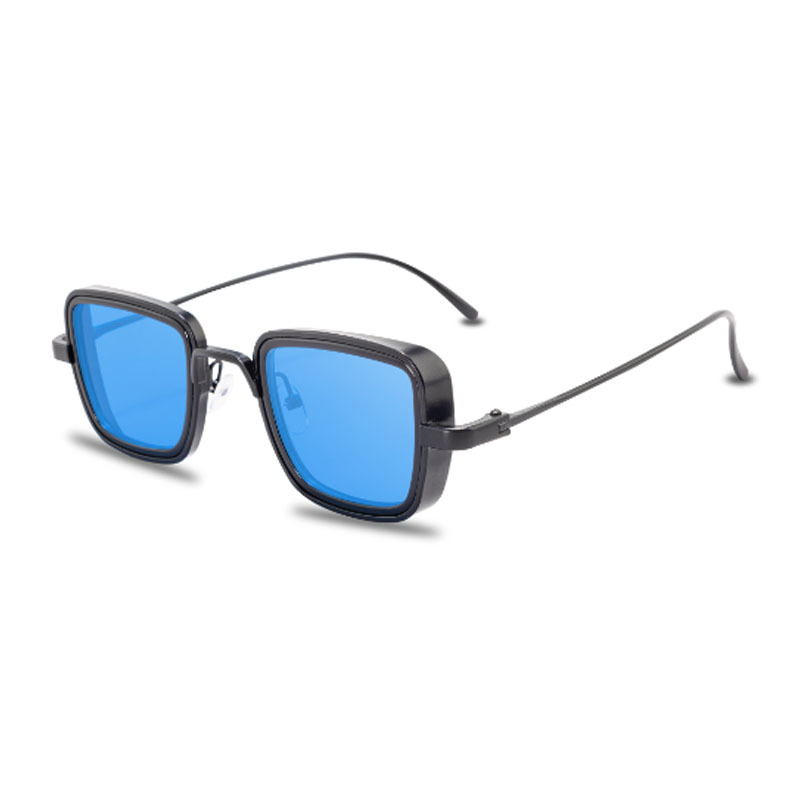 New Fashion Retro Creative Casual Mens Metal Square Frame