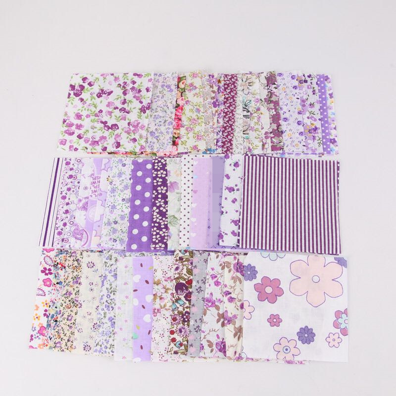 Floral Printed Top Cotton Fabric Bundle Squares Quilting - Temu