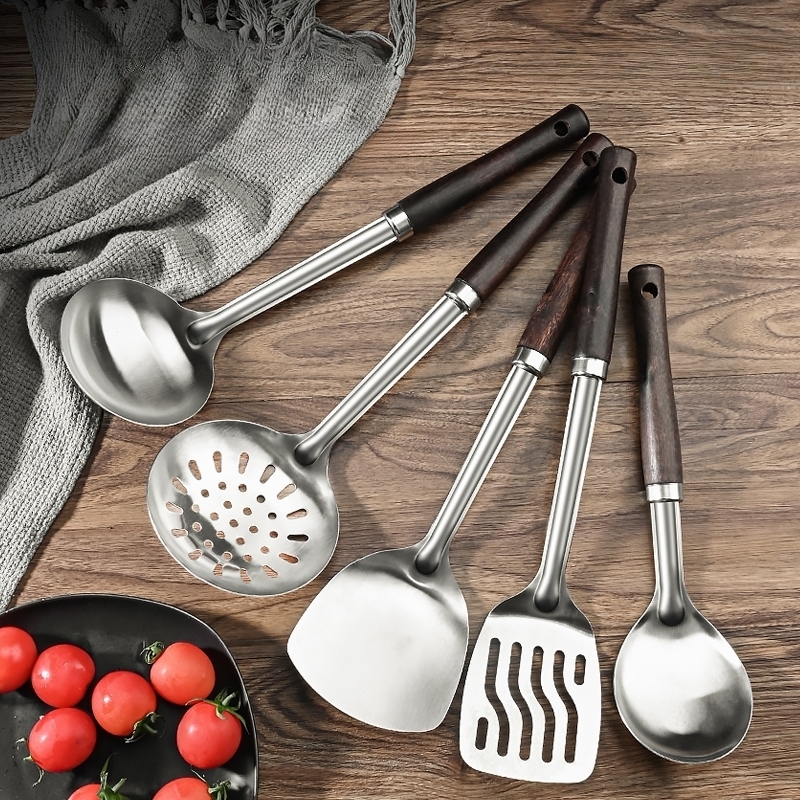 6/7PCS Stainless Steel Cooking Utensils Set Non-stick Spatula