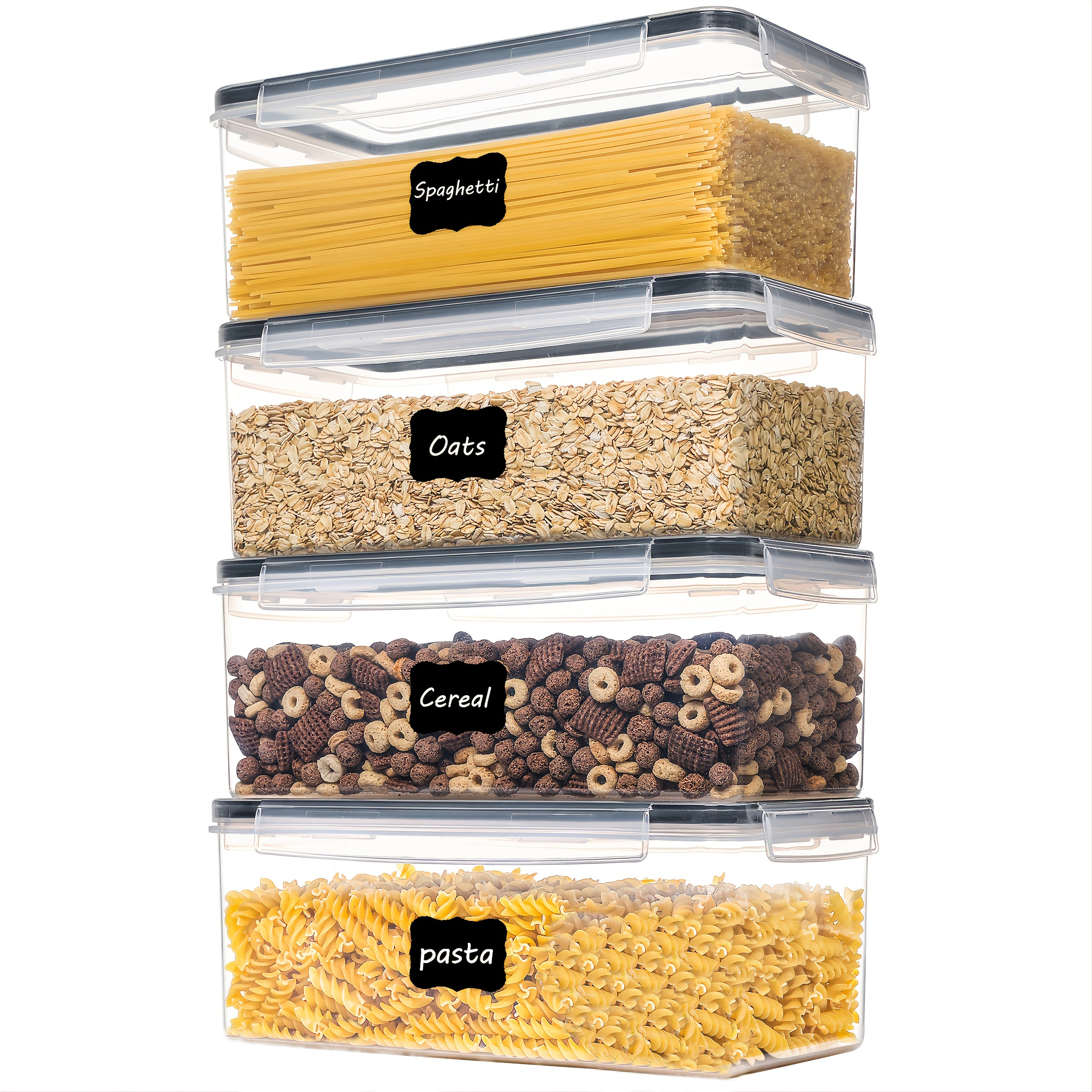 Organize Your Kitchen Pantry With This 4/ Airtight Food - Temu