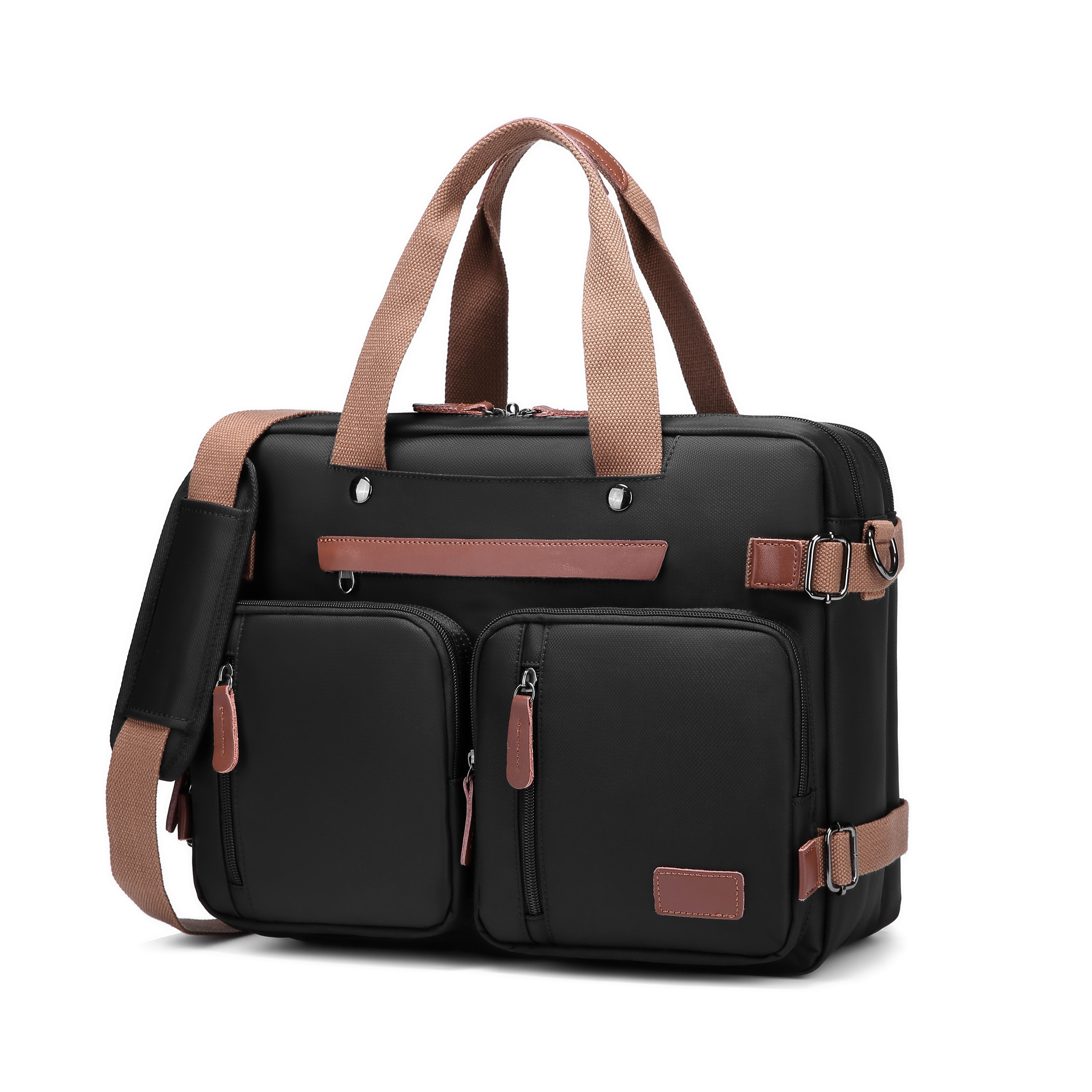 Temu　コンバーチブルラップトップバッグ、メッセンジャーバッグショルダーバッグ、男性用多機能ブリーフケース、ビジネススクール通勤旅行用　Japan