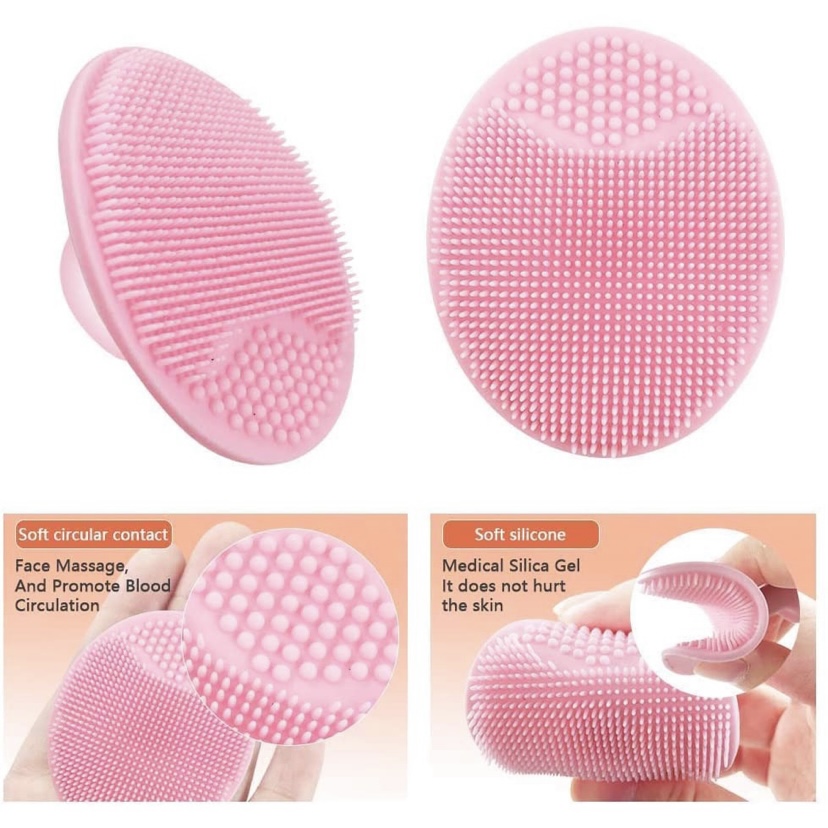 Soft Silicone Facial Cleansing Brush Pore Cleansing Temu