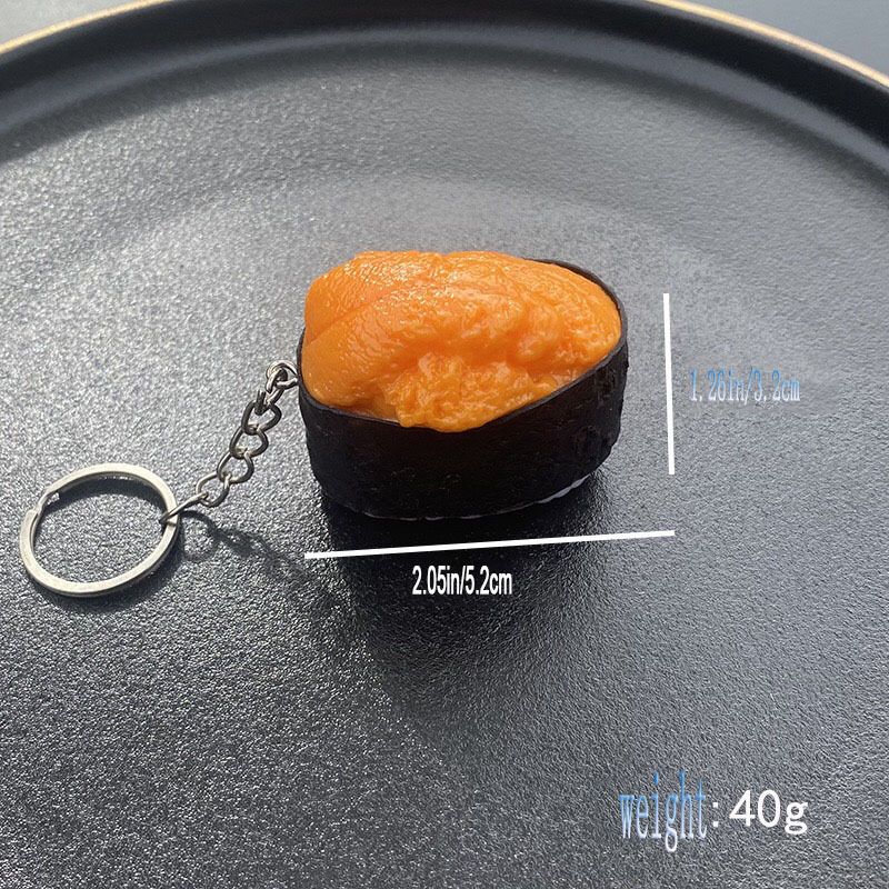 10pcs Resin Rice Balls Pendants Key Chain Charms Bag Hanging Charms Photo  Props 