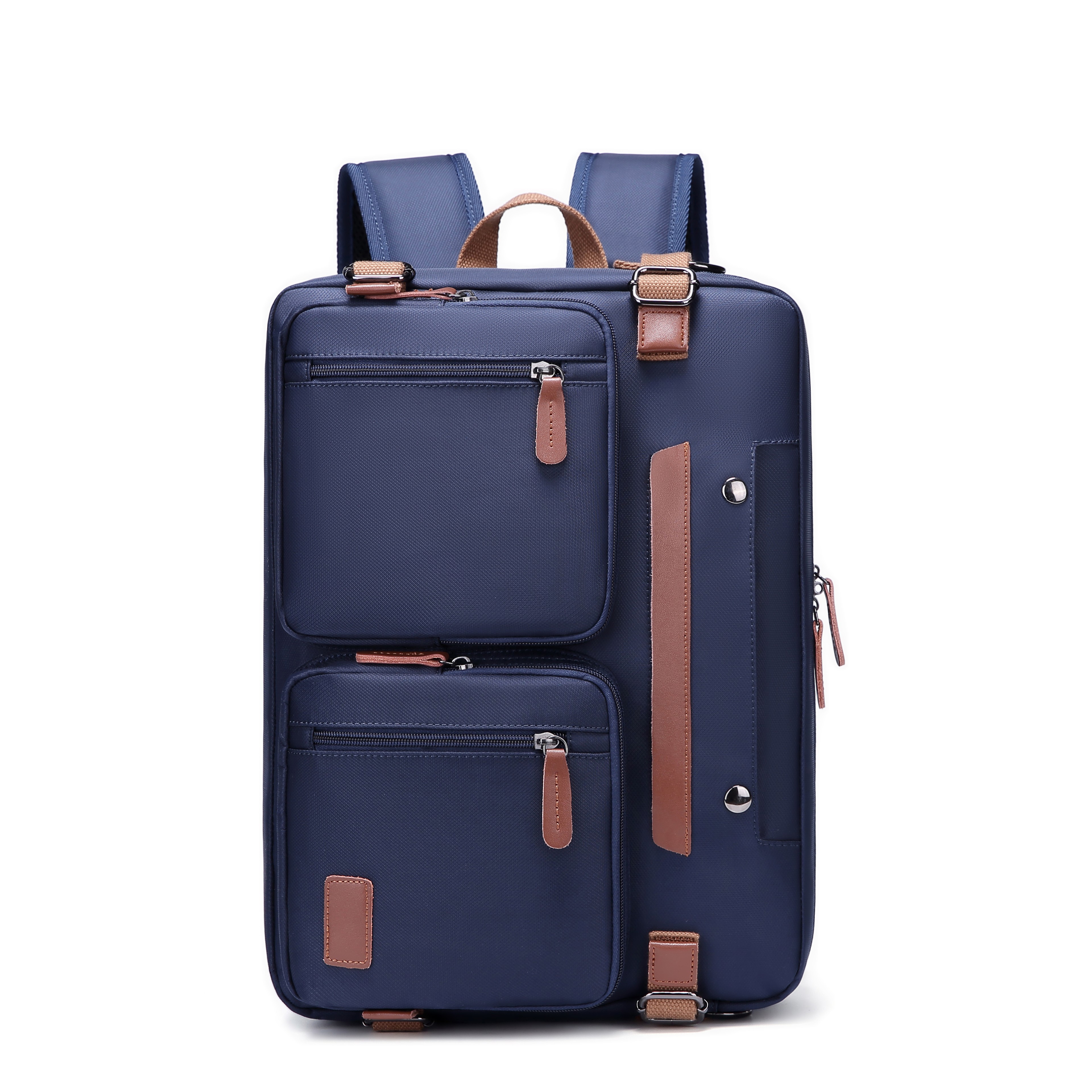 Men's Canvas Laptop Shoulder Bag Messenger Bag Sports Handbag Business  Briefcase Multi-function Travel Bag