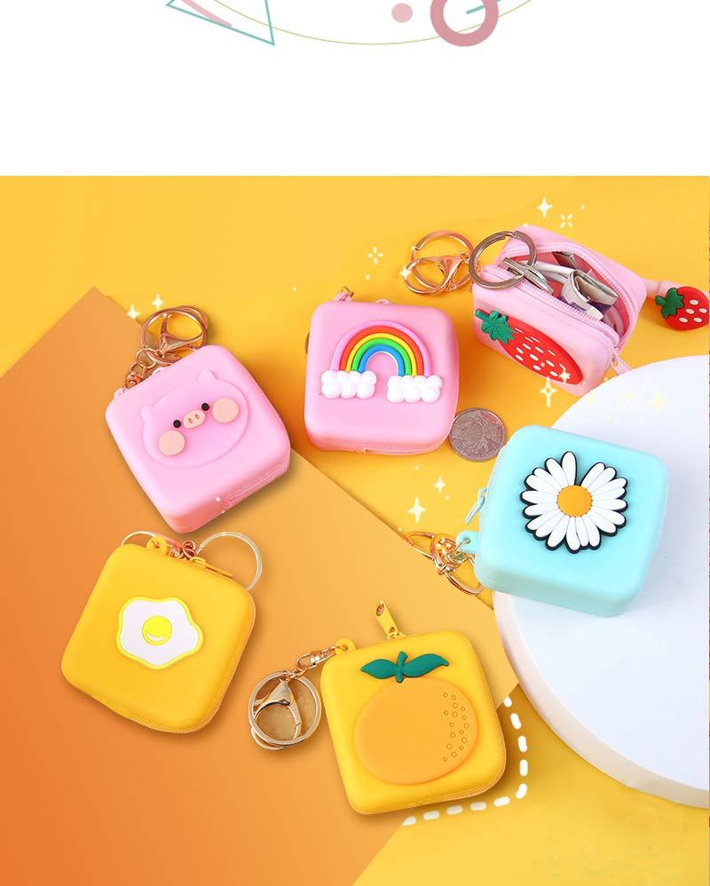 Creative Cute Cherry Keychain Keychain Fashion Cute Cartoon Colorful Bag  Key Chain Ornament Bag Purse Charm Accessories - Temu