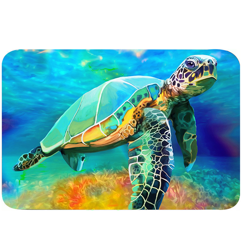Sea Turtle Bath Mat – Brazen Design Studio