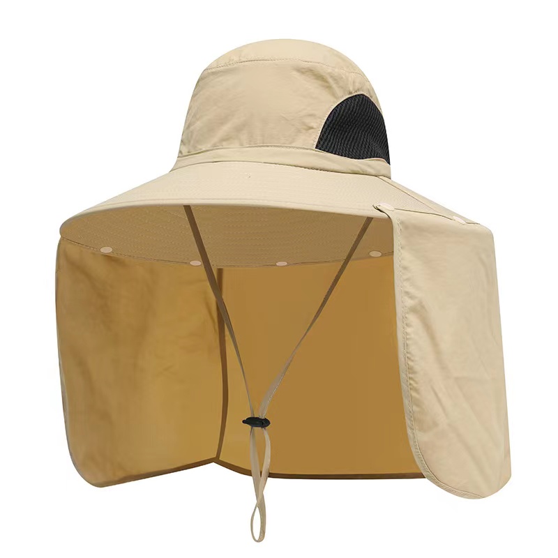 Hat Mens Sun Protection Waterproof Quick Dry Breathable Bucket Hat