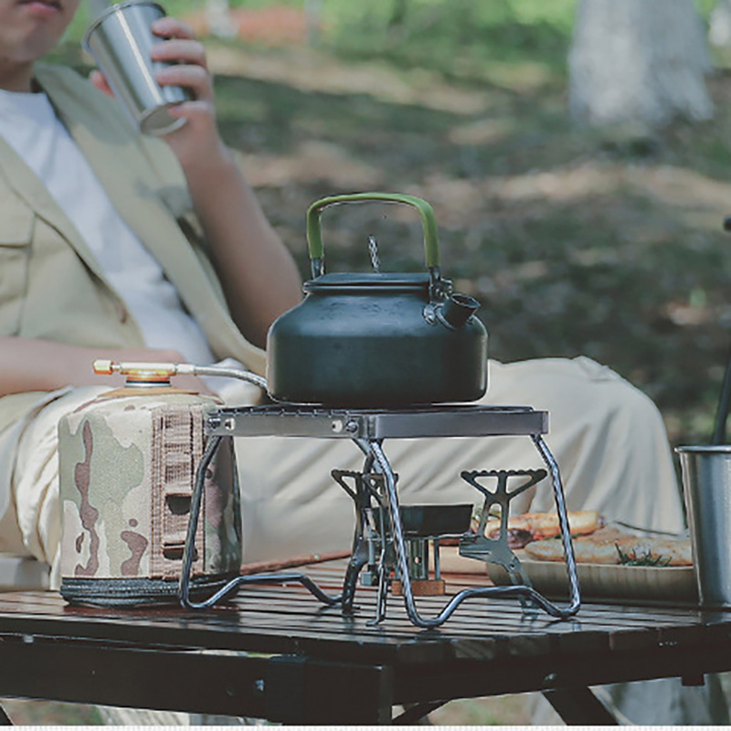 Ultralight Folding Camping Grill With Height Adjustable Stainless Steel